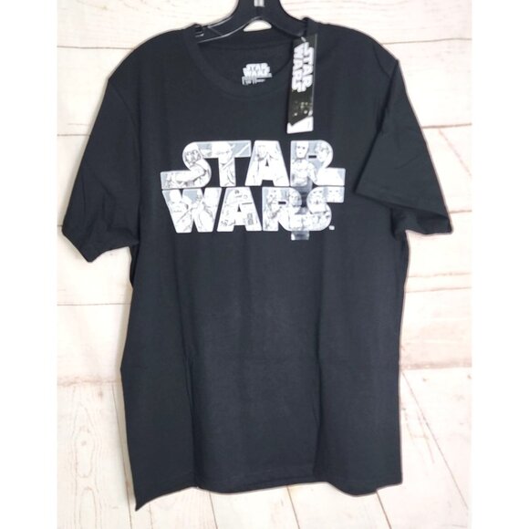 Star Wars Large Cotton/Polyester Machine Washable Lucasfilm Crew Neck Shirt - Picture 9 of 9